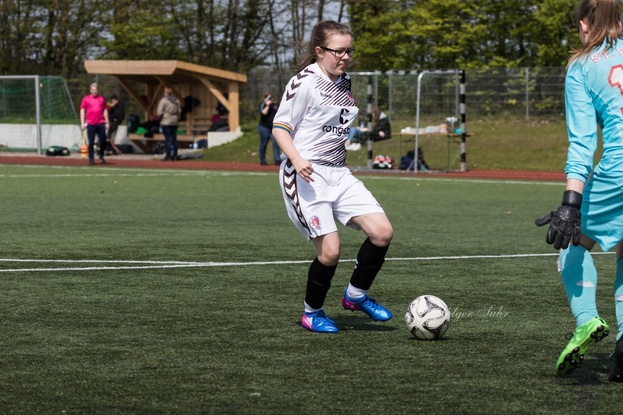 Bild 136 - B-Juniorinnen Ellerau - St. Pauli : Ergebnis: 1:1